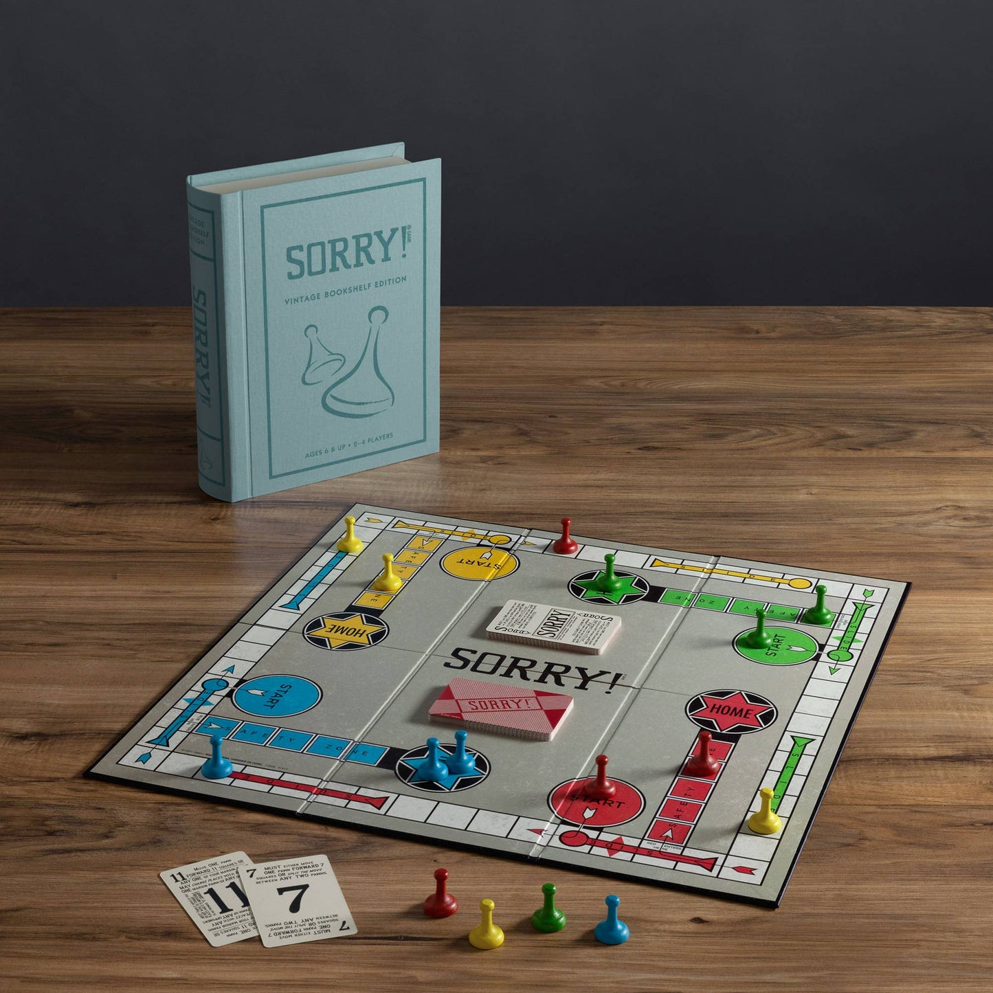 Sorry! Vintage Bookshelf Edition Game