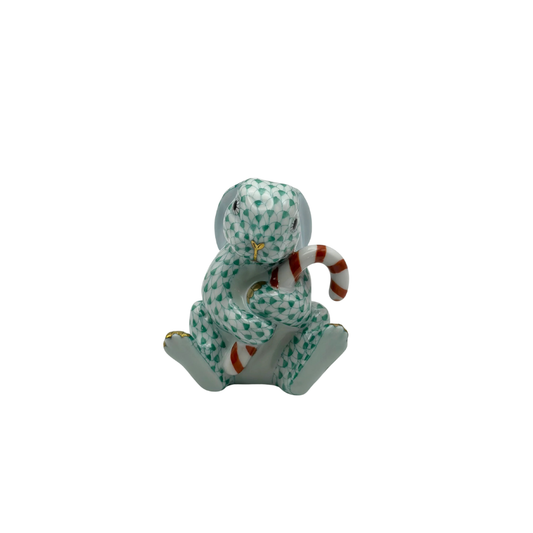 Bunny w/ Candy Cane Green