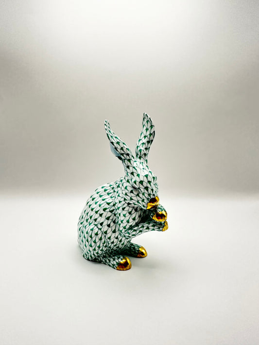 Green Bunny Paw Crossed