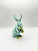 Green Bunny Paw Crossed