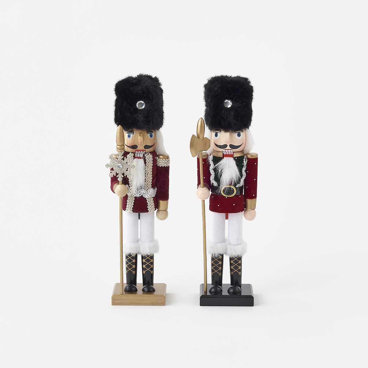 Maroon Coat Nutcracker