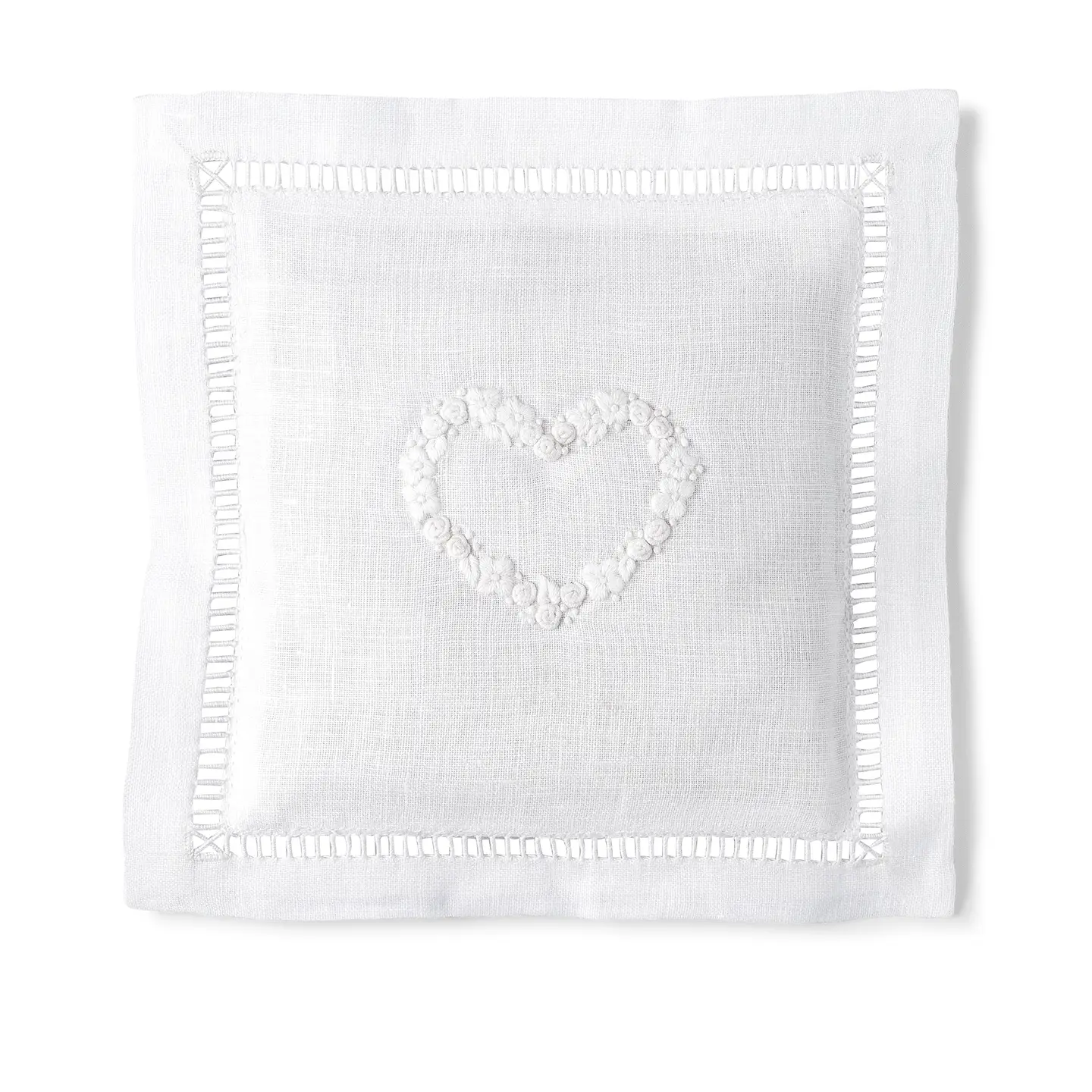 Flower Heart White Sachet