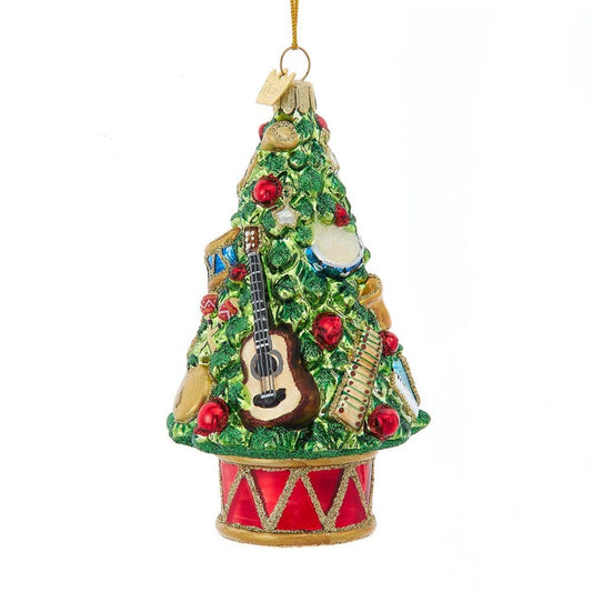 5" Tree w/ Instruments Ornament