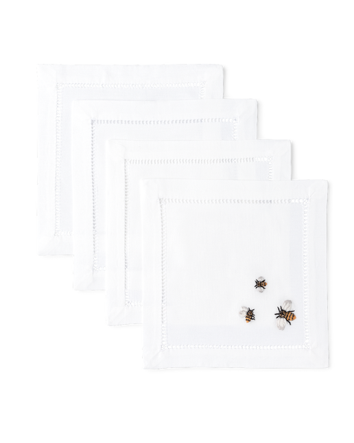 Bees Cocktail Napkin, Set of 4