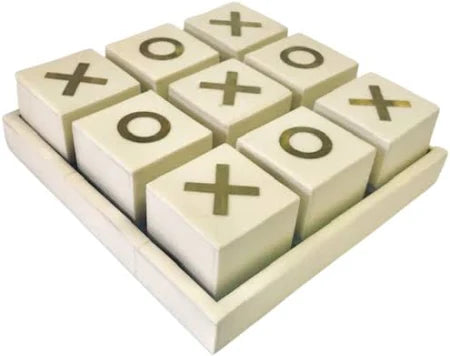 Square Cubes Bone Tic Tac Toe Game
