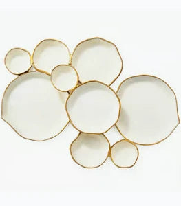 Cluster of 8 Small Charcuterie Serving Bowls