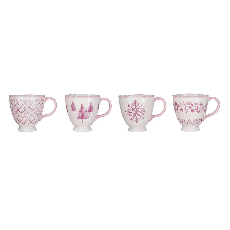 Pink Vintage Mug
