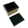 White Tea Bag | Jewelry Box | Trinket Bone Box -5.25"