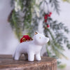 Woodland Ornament Set White