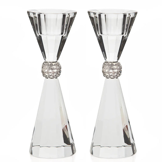 Palazzo 5.5" Bling Candlestick Pair