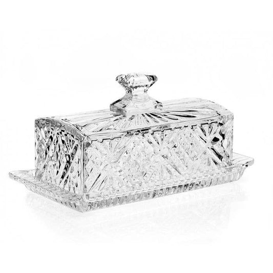 Crystal Butter Dish