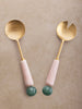 Copenhagen Sculpted Salad Servers Set
