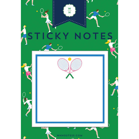 Tennis Club Single Sticky Notes