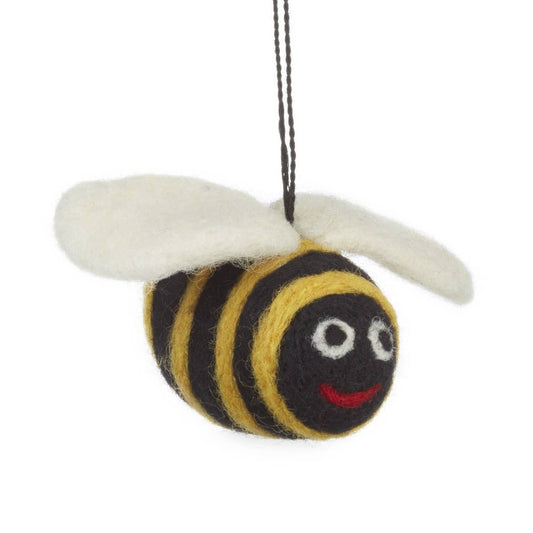 Big Bumblebee Felt Ornament