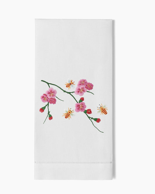 Bees & Flowers Towel