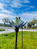 Art Glass Flower Stake Assorted