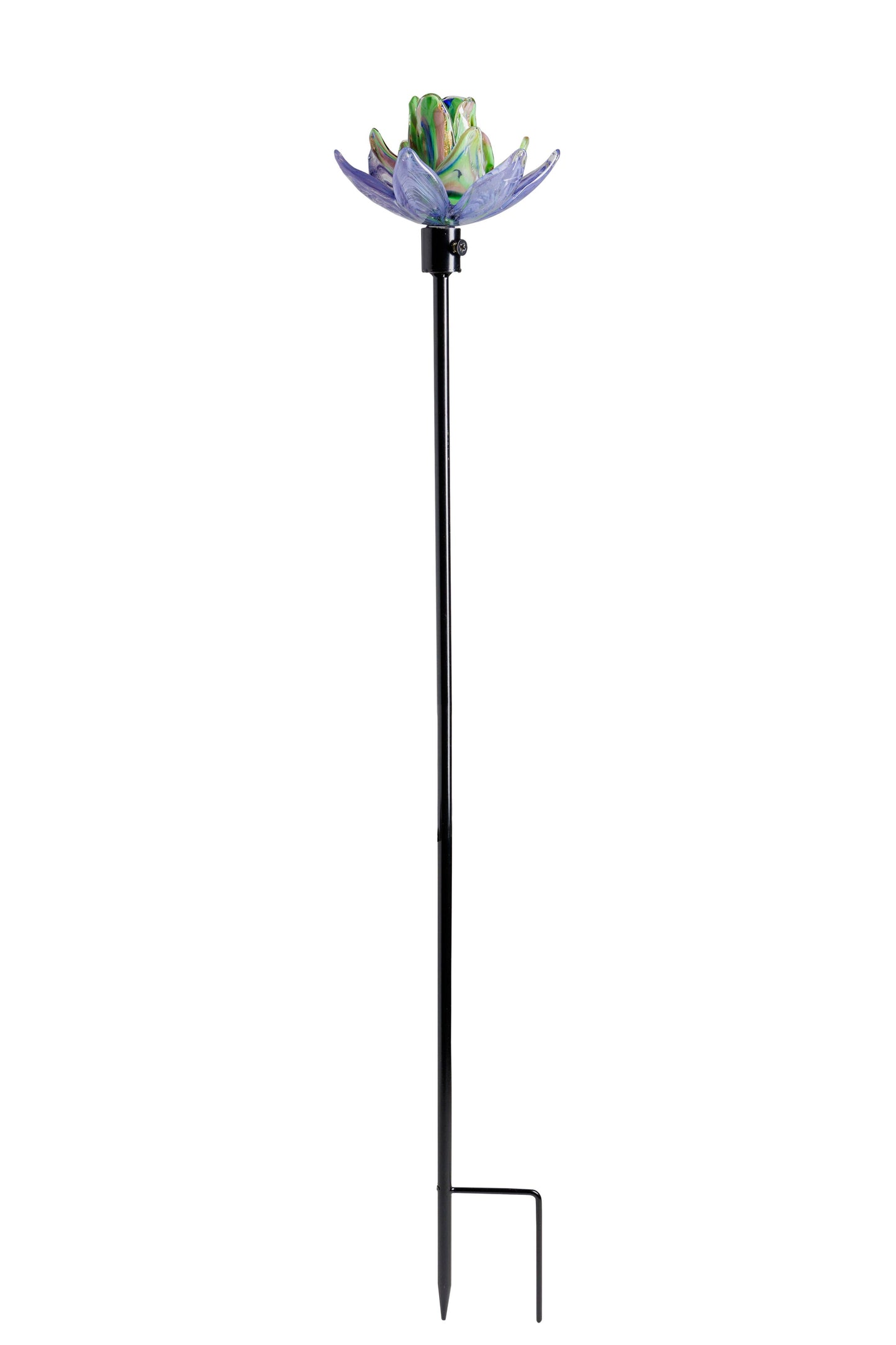 Art Glass Flower Stake Assorted