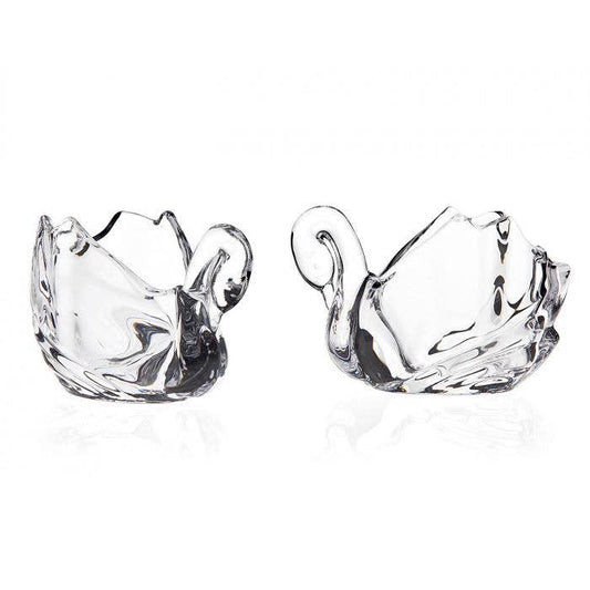 Pair of Swan Votives