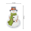 Snowman 19" Melamine Platter