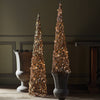 Night Sky LED Rattan Topiary