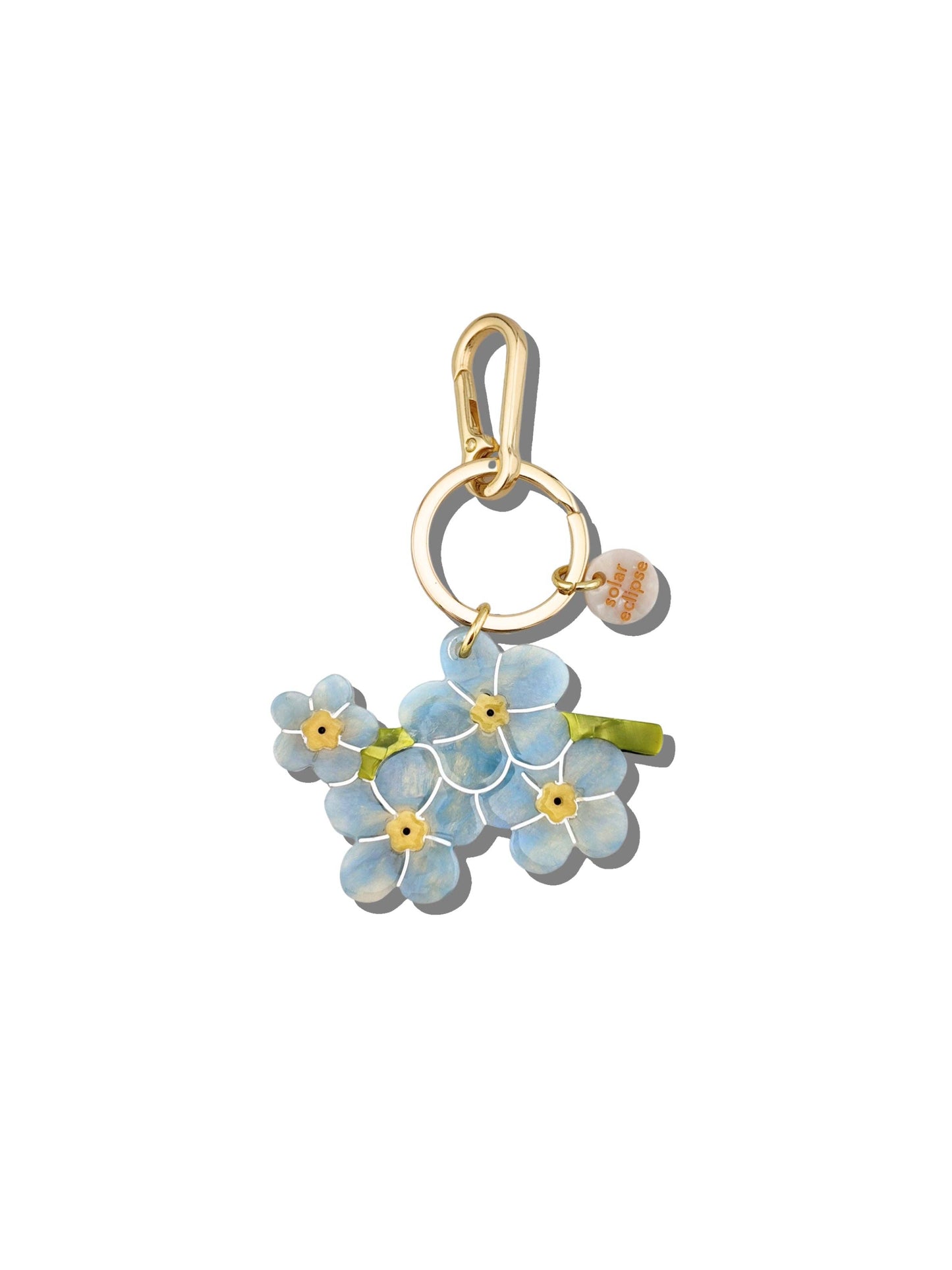 Forget-Me-Not Bag Charm + Keychain