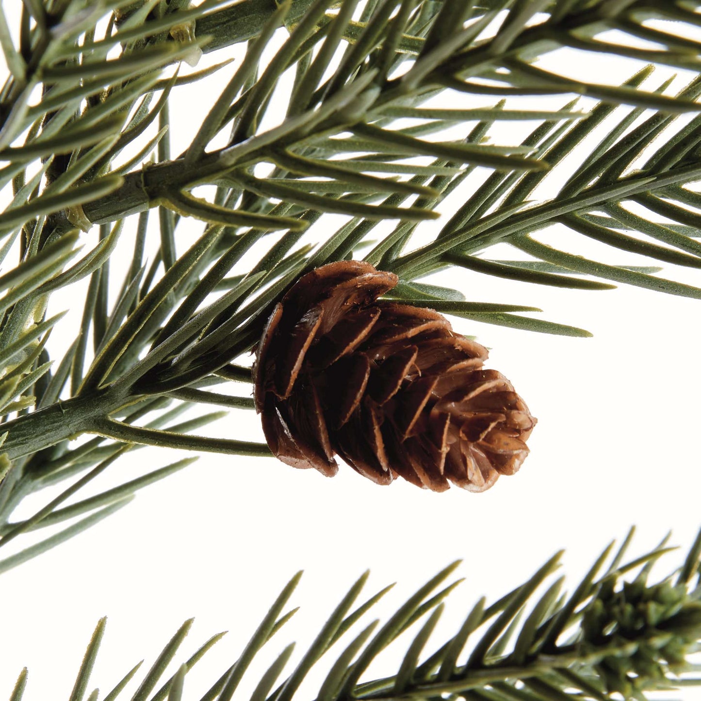 Pine & Pinecone Branch 35" - Green & Brown