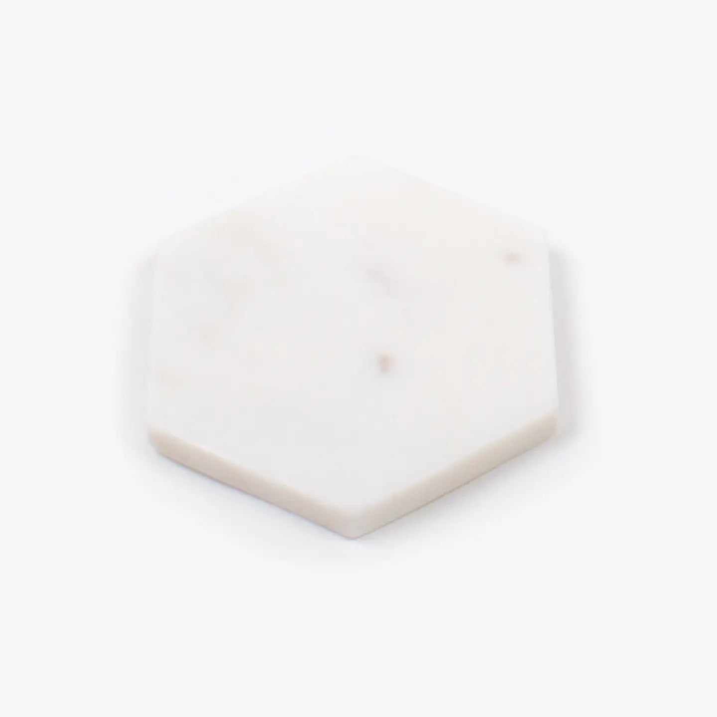 White Marble Coaster Set