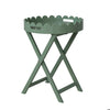 Acacia Wood Lacquered Tray/Folding Stand