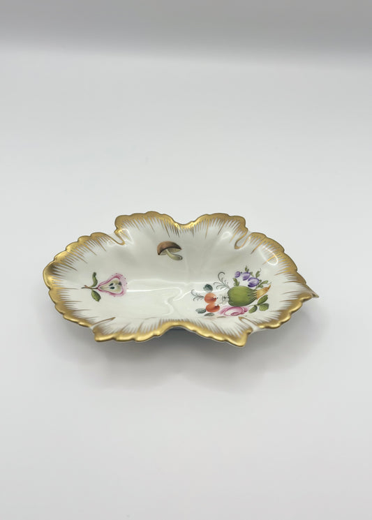 Leaf Trinket Dish Fruit & Flower