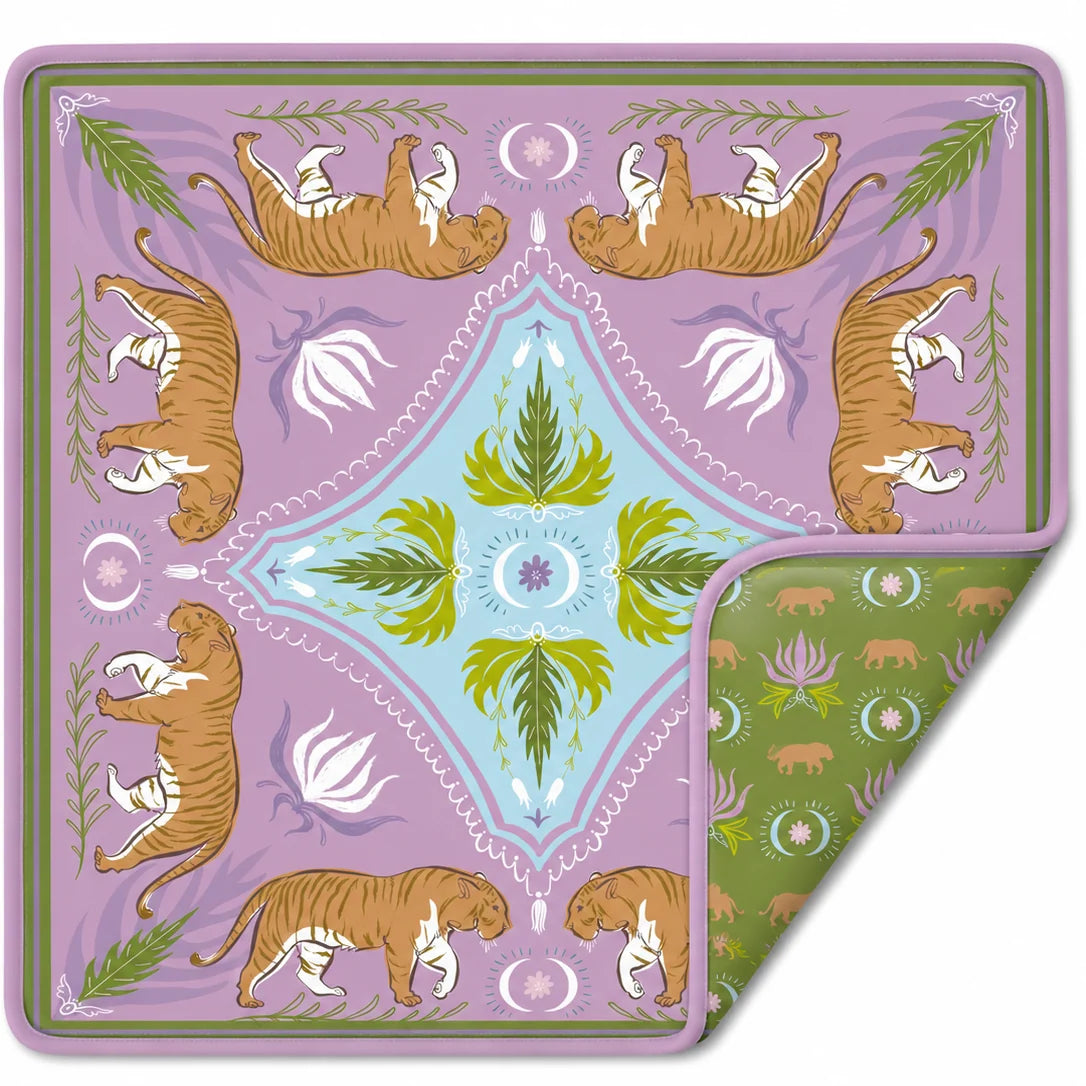 Mahjong Mat - Moon Tiger
