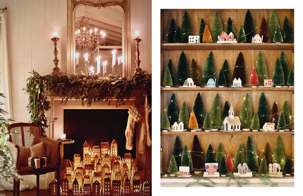 French Country Cottage Christmas - Book