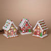 Lighted Clay Dough Gingerbread House 6.5"H