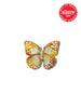 PRE-ORDER Hand-painted Mini Monarch Claw Hair Clip: Mint