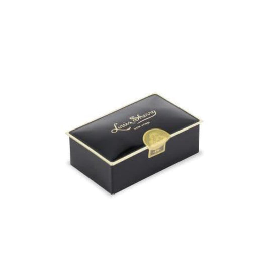 2 Pc Truffle Chocolates -Mason Black Tin