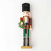 Tartan Plaid 15" Hand-Painted Wood Nutcracker