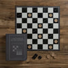 Vintage Bookshelf Edition Game - Checkers / Backgammon