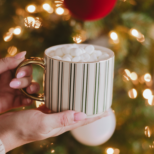 Green Stripe Mug