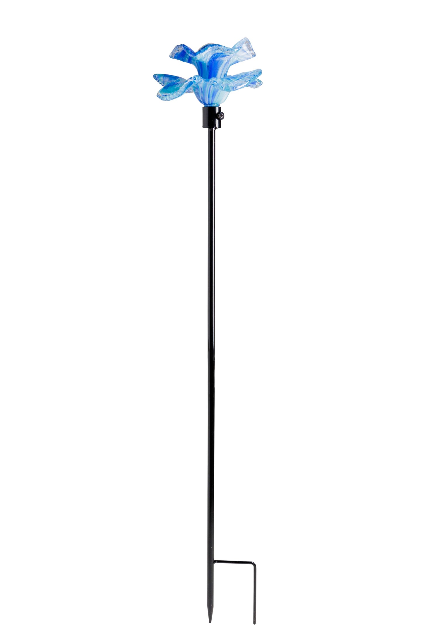 Art Glass Flower Stake Assorted