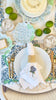 Hydrangea Dish, S/4