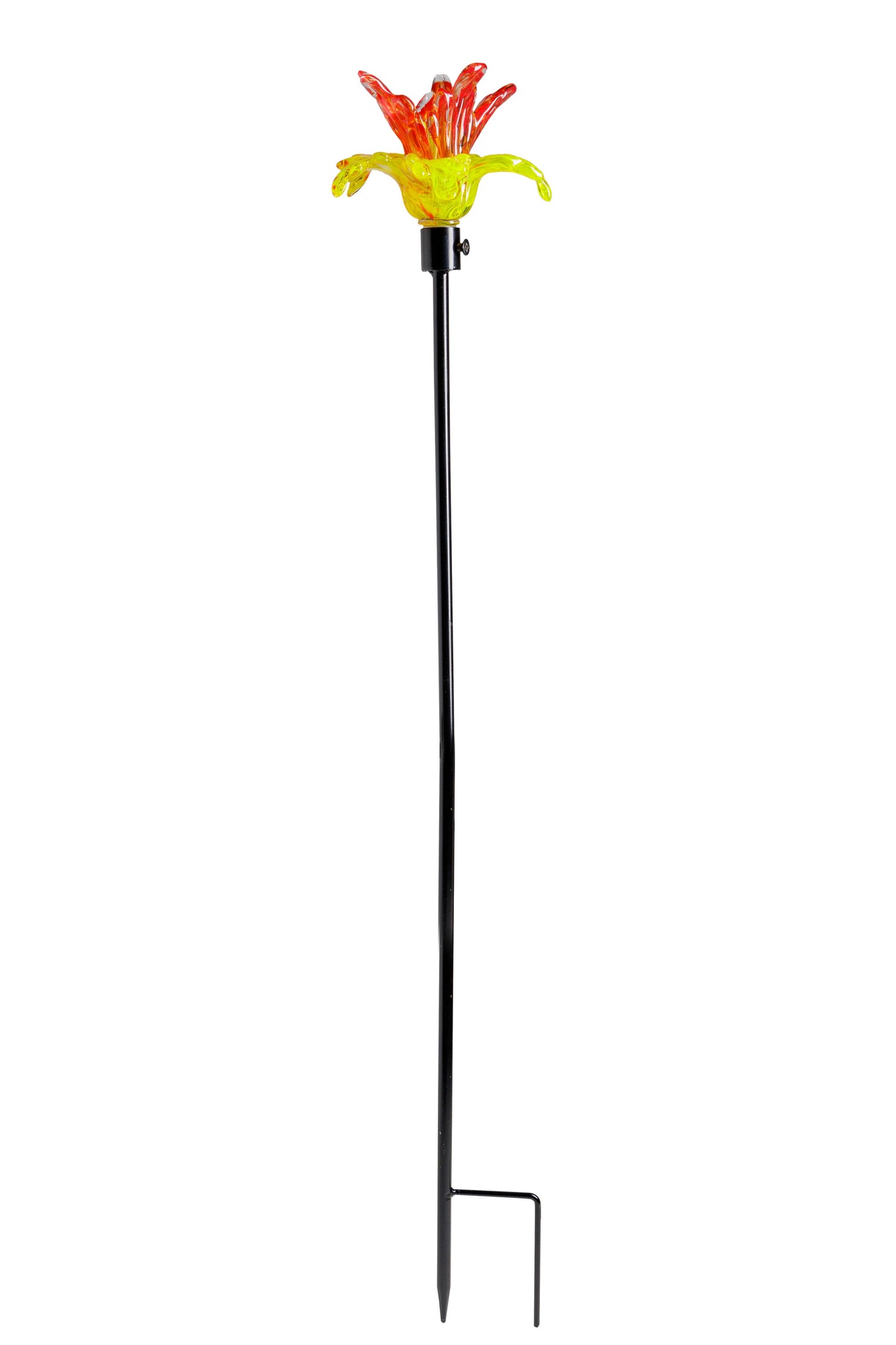 Art Glass Flower Stake Assorted