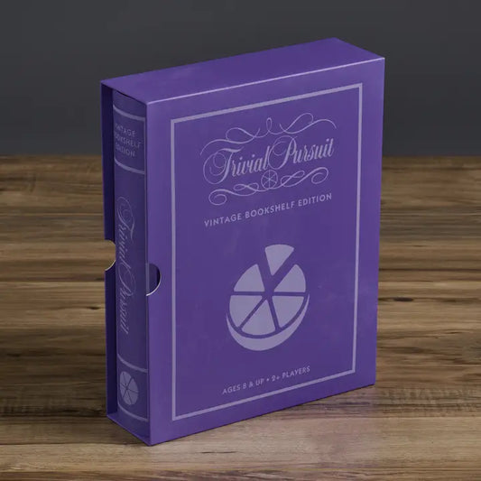 Vintage Bookshelf Edition Game - TRIVIAL PURSUIT