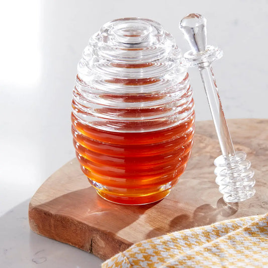 Honey Jar w/ Server