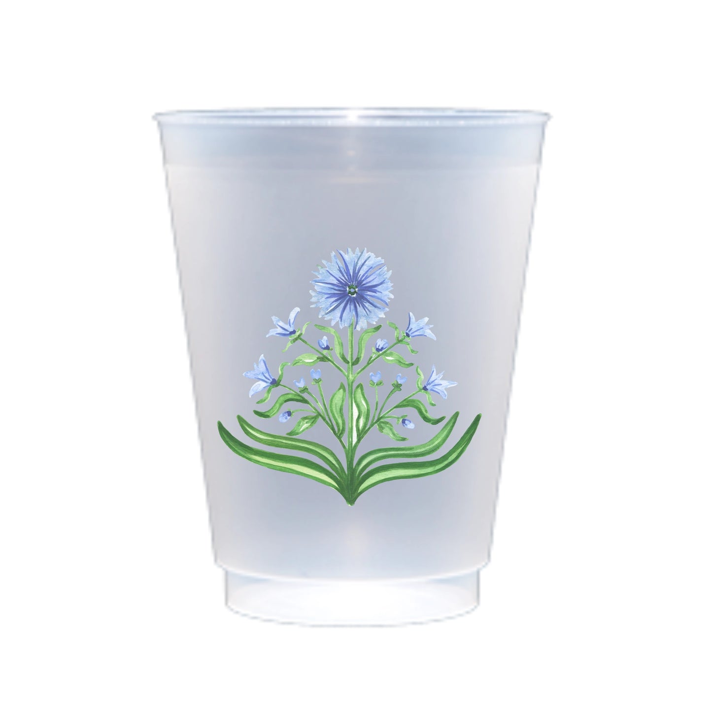 Botanical Shatterproof Frost Flex Cups, S/6