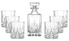 Opera Whiskey Glasses w/ Decanter