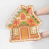 14" Gingerbread House Melamine Platter