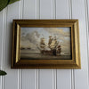 Vintage Style Pirate Ship Art Print - #1