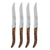 Tortoise Shell 4-Piece Laguiole Steak Knife Set