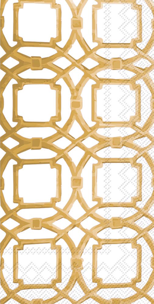 Paper Guest Towels-Courtyard Gold