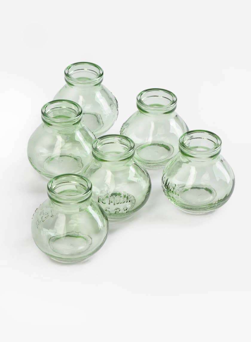 LE MIDI Green Watercolor Brush-Well/Bud Vase