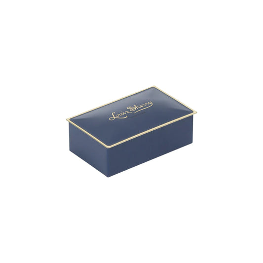 2 Pc Truffle Chocolates -Ming Blue Tin